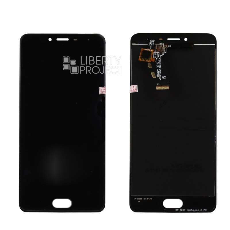 LCD дисплей для Meizu M3s mini (Y685H) с тачскрином, оригинал LCD (черный) Premium Quality