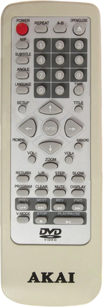 Пульт Akai JX-2055A для DVD плеера Akai