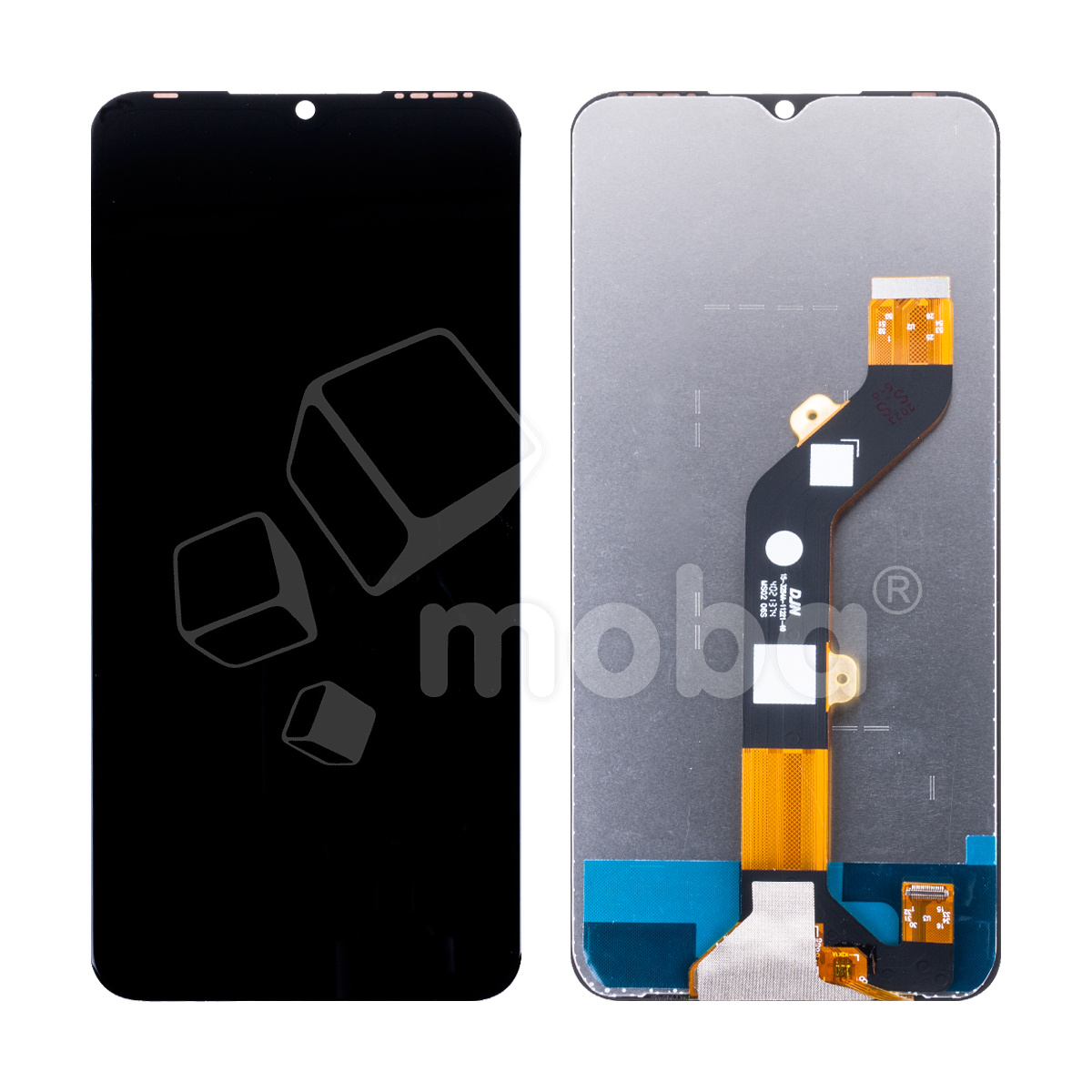 Дисплей для Tecno Spark Go 2022 (KG5m) в сборе с тачскрином Черный - OR (HD+, 300 Кд/м2, 60 Гц)