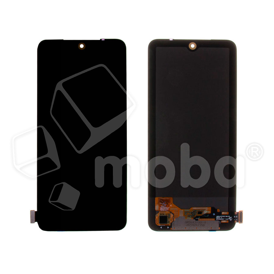 Дисплей для Xiaomi Redmi Note 10/10S/Poco M5s (M2101K7AG/M2101K7BNY/M2102K7AG/2207117BPG) в сборе с тачскрином Черный - (OLED)