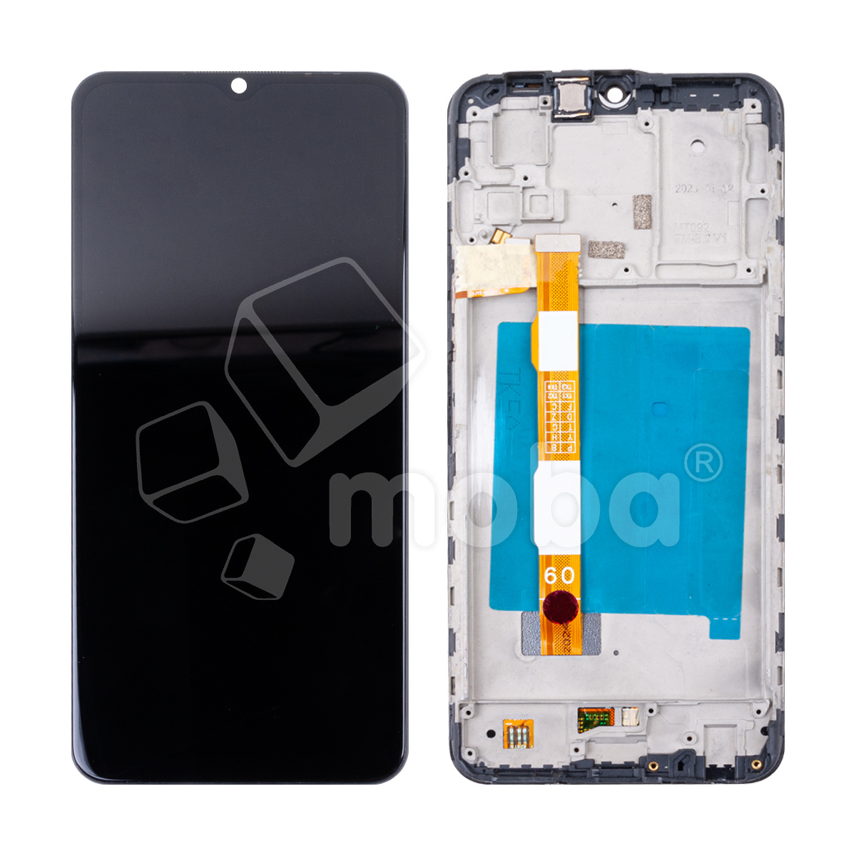 Дисплей для Vivo Y31 2021 (V2036) модуль с рамкой Черный - OR