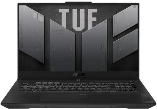 Ноутбук ASUS 17.3" Tuf Gaming F17 FX707VJB-HX100 Core 5 210H/16Gb/512Gb SSD/RTX 3050-6Gb/no OS/Grey (90NR0MY5-M003R0) ПИ