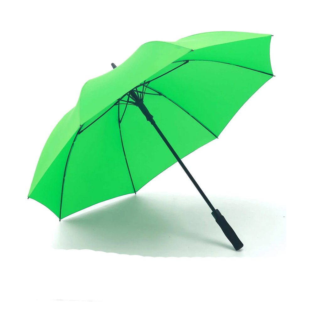 Зонт RiSETIME, Golf Automatic Umbrella, автоматический, трость с прямой ручкой, цвет: зеленый