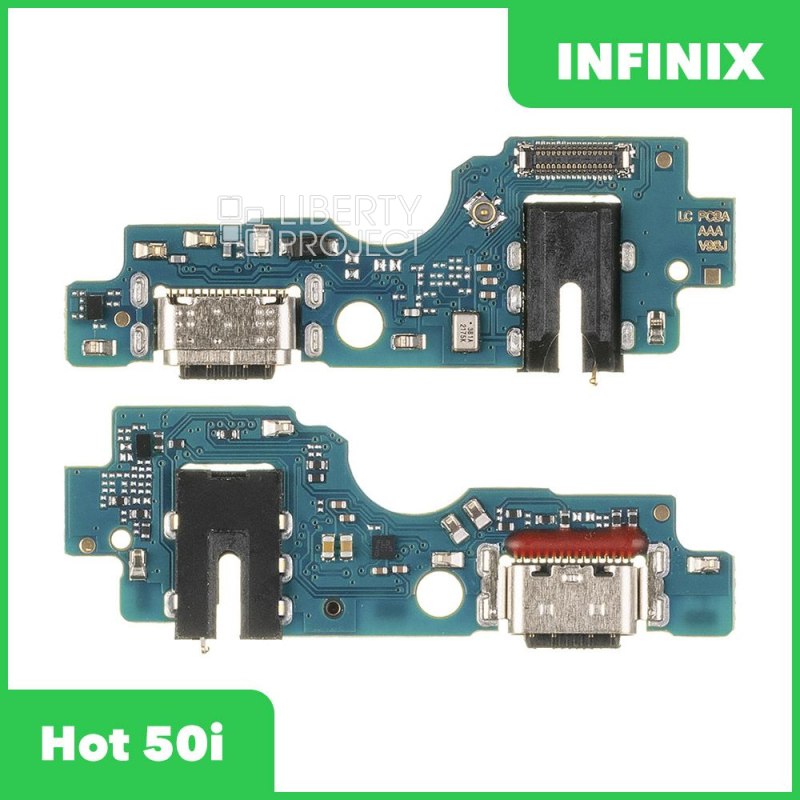 Шлейф/FLC Infinix Hot 50i (X6531) на системный разъём/микрофон