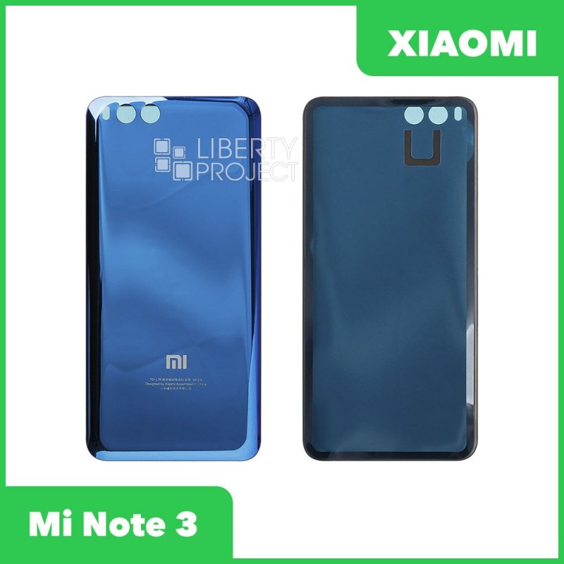 Задняя крышка для Xiaomi Mi Note 3 (синий)