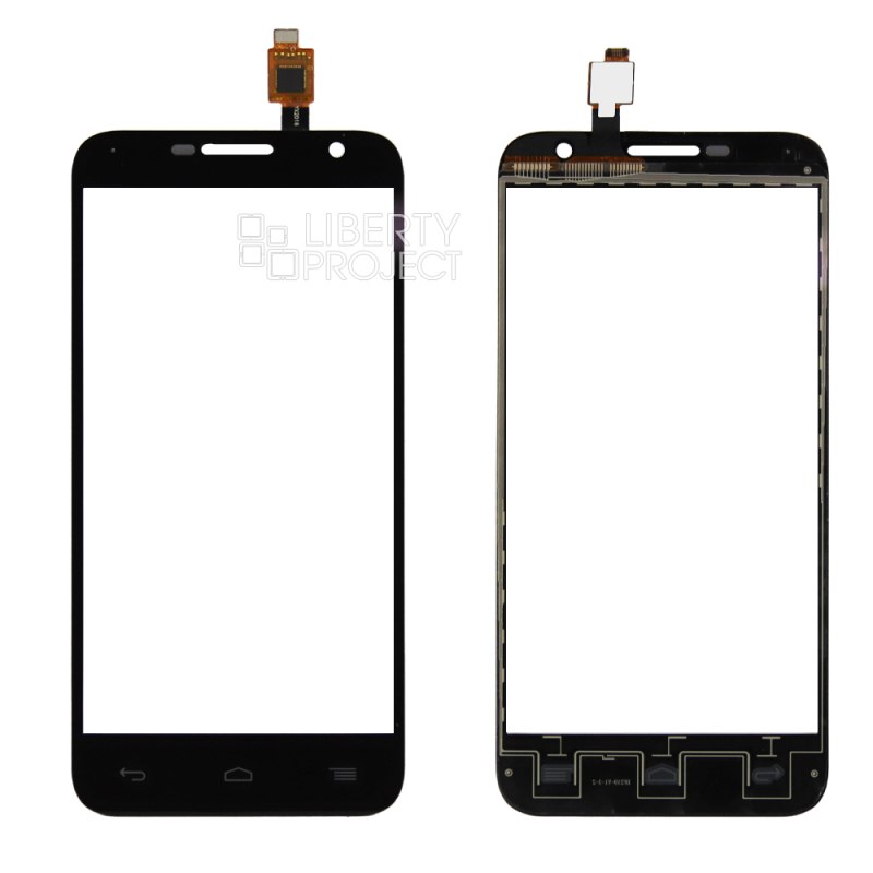 Тачскрин для Alcatel Idol Mini 6014D (черный)