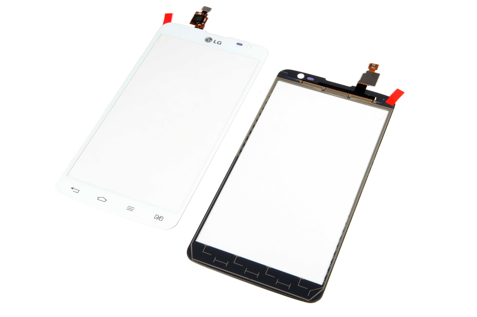 Тачскрин (сенсорное стекло) для LG D686 G Pro Lite Dual белый ORIG