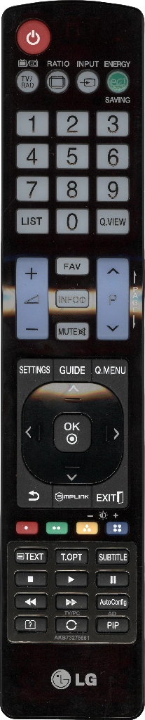 Пульт LG AKB73275681 оригинальный