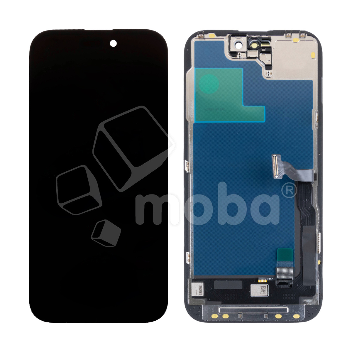 Дисплей для iPhone 14 Pro (A2891) в сборе с тачскрином Черный - (In-Cell, HD+) (площадка под IC)