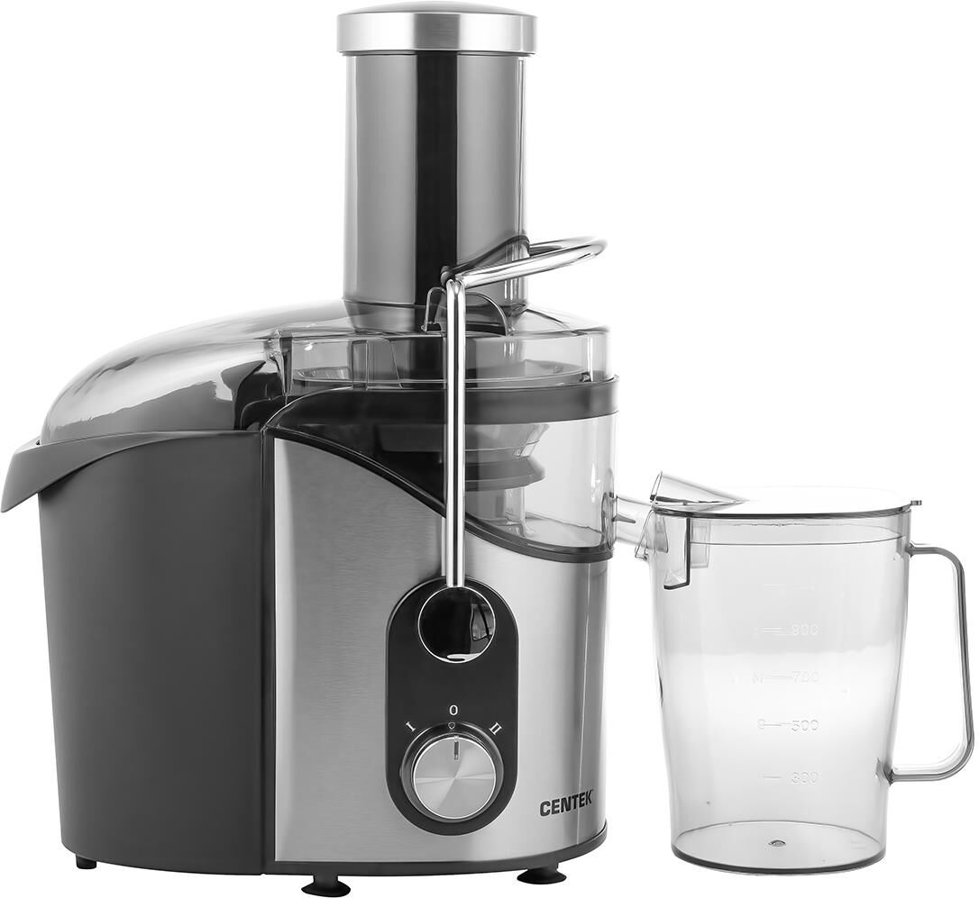 Соковыжималка CENTEK CT-1212 black/steel