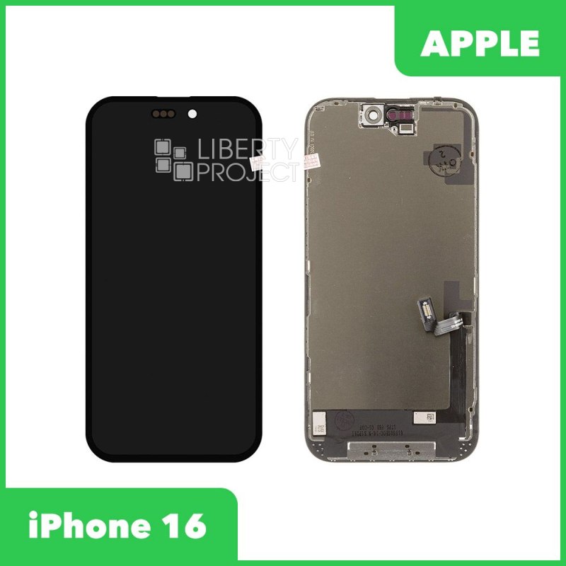 LCD дисплей для Apple iPhone 16 (черный) матрица ZY In-Cell COF LTPS FHD
