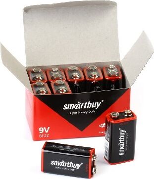 Элементы питания SMARTBUY (SBBZ-9V01S) 6F22/1S