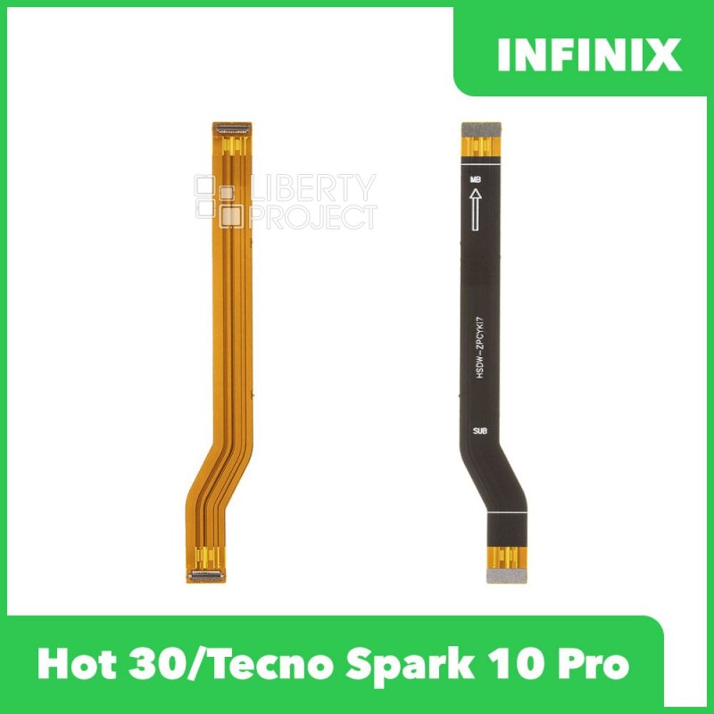Шлейф/FLC Infinix Hot 30/Tecno Spark 10 Pro (X6831/KI7) межплатный