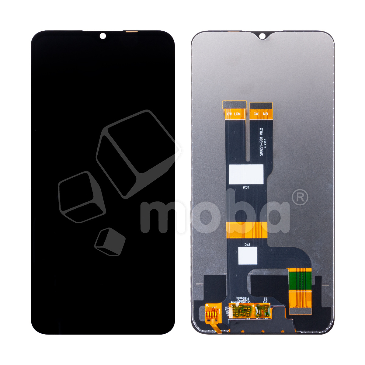 Дисплей для Realme C31 (RMX3501) в сборе с тачскрином Черный - OR (HD+, 300 Кд/м2, 60 Гц)