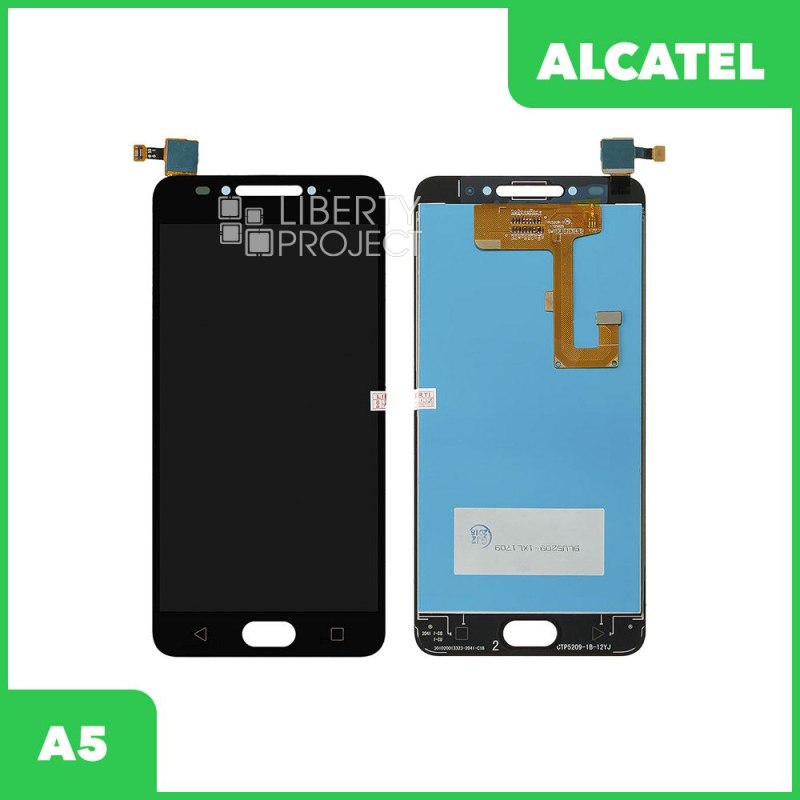 LCD дисплей для Alcatel 5085Q (A5) в сборе с тачскрином (черный)