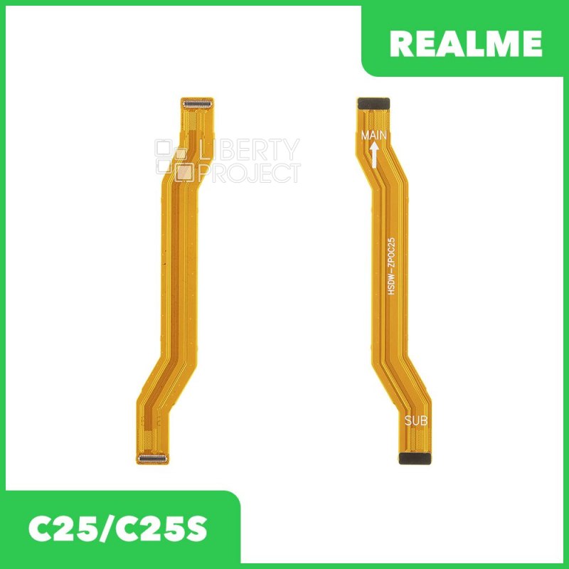 Шлейф/FLC Realme C25 (RMX3191)/Realme C25S (RMX3195) межплатный