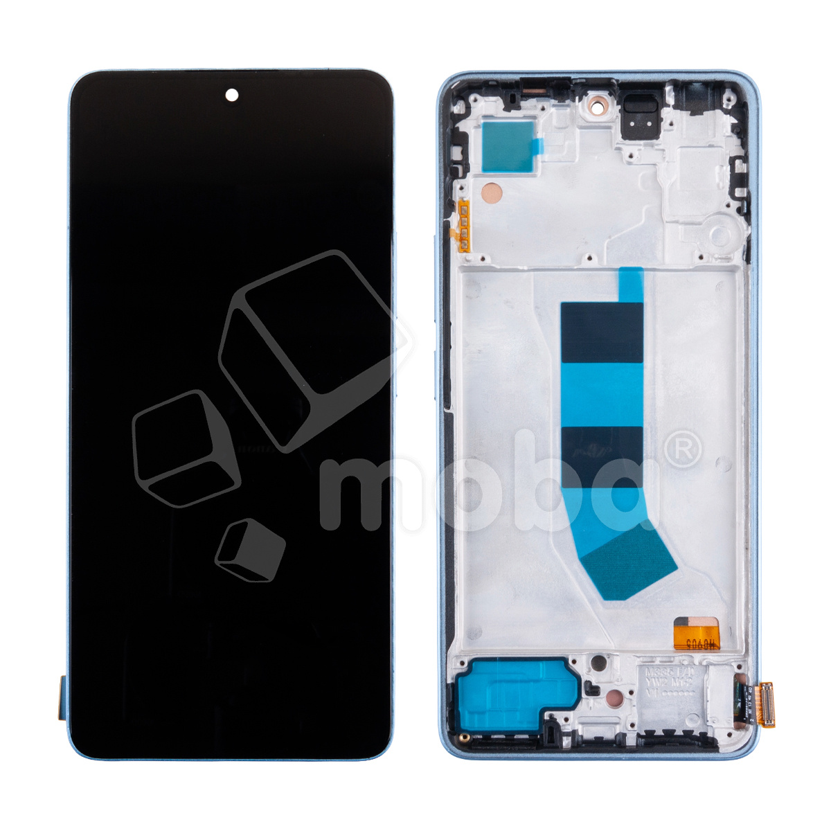 Дисплей для Xiaomi Redmi Note 13 4G (23129RAA4G/23124RA7EO/23129RA5FL) модуль с рамкой Синий - (In-Cell)