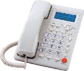 Телефон проводной ВЕКТОР 801/01 WHITE