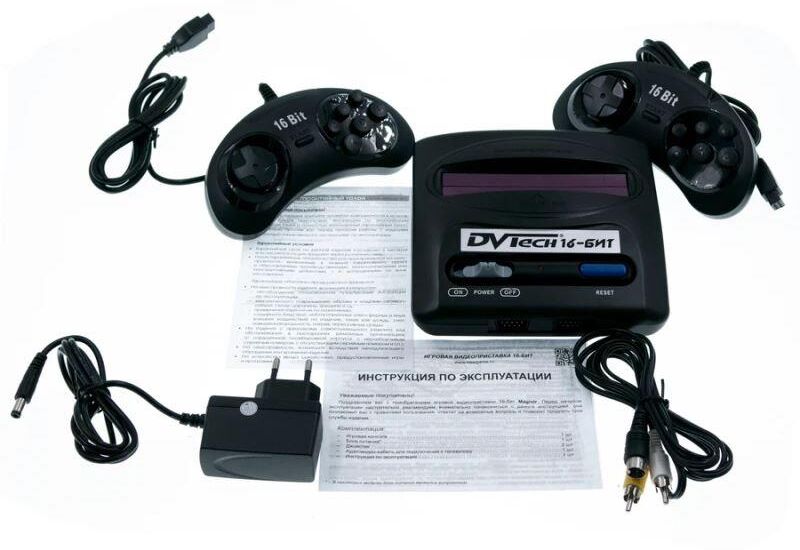 Игровая приставка DVTECH DVT-MD-252-L