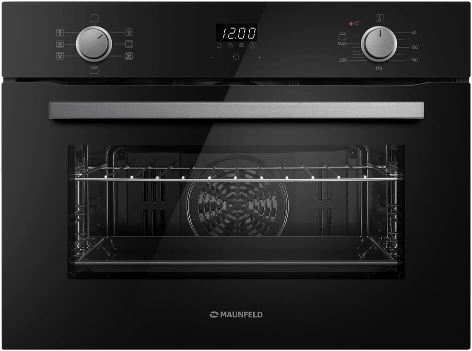 Духовой шкаф электрический MAUNFELD AMCO537GB, компактный