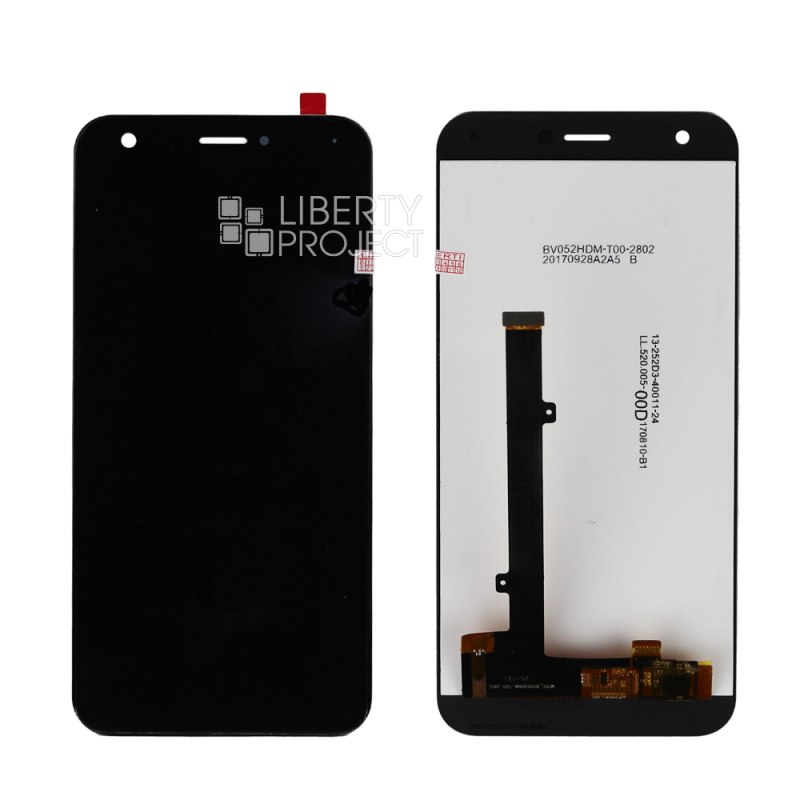 LCD дисплей для ZTE Blade Z10 в сборе с тачскрином (черный) Premium Quality
