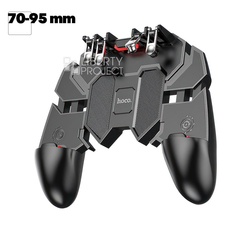 Геймпад HOCO GM7 Eagle для смартфона 70-95мм, 4 тригерра (черный)
