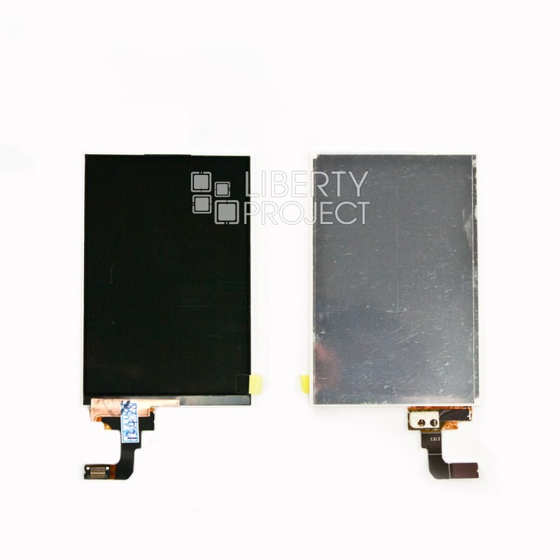 LCD дисплей для Apple iPhone 3G (черный) без тачскрина, 1-я категория