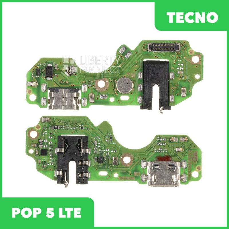 Шлейф/FLC Tecno POP 5 LTE (BD4) на системный разъём/микрофон ориг