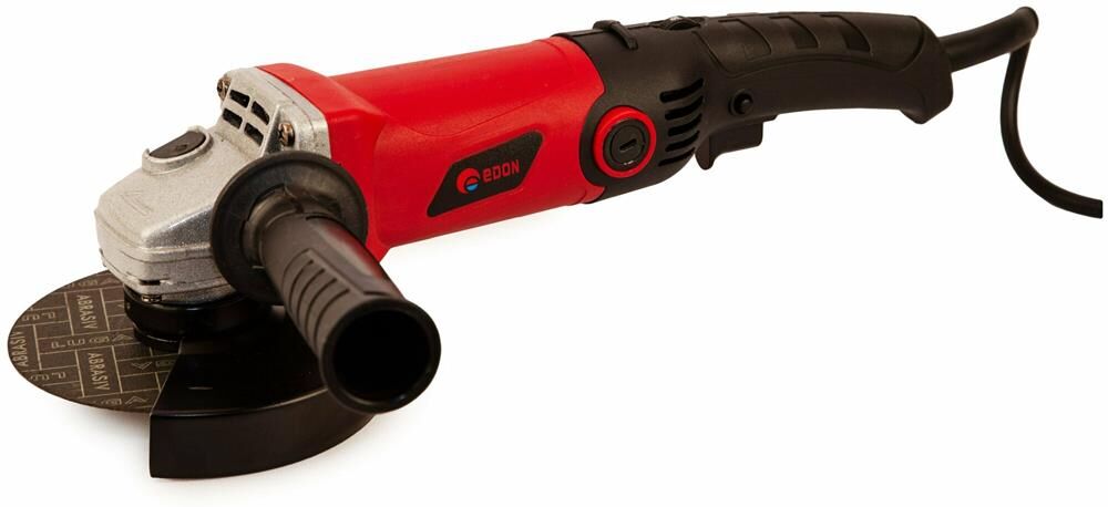 Машина шлифовальная угловая EDON AG-125/1000ER черный/красный 1000Вт, 125мм