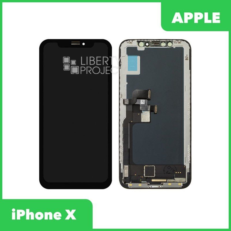 LCD дисплей для Apple iPhone X (черный) с тачскрином original (change glass)