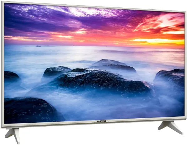 ЖК-телевизор 32" Телевизор HARTENS HTY-32H06W-VZ, HD, белый EAC