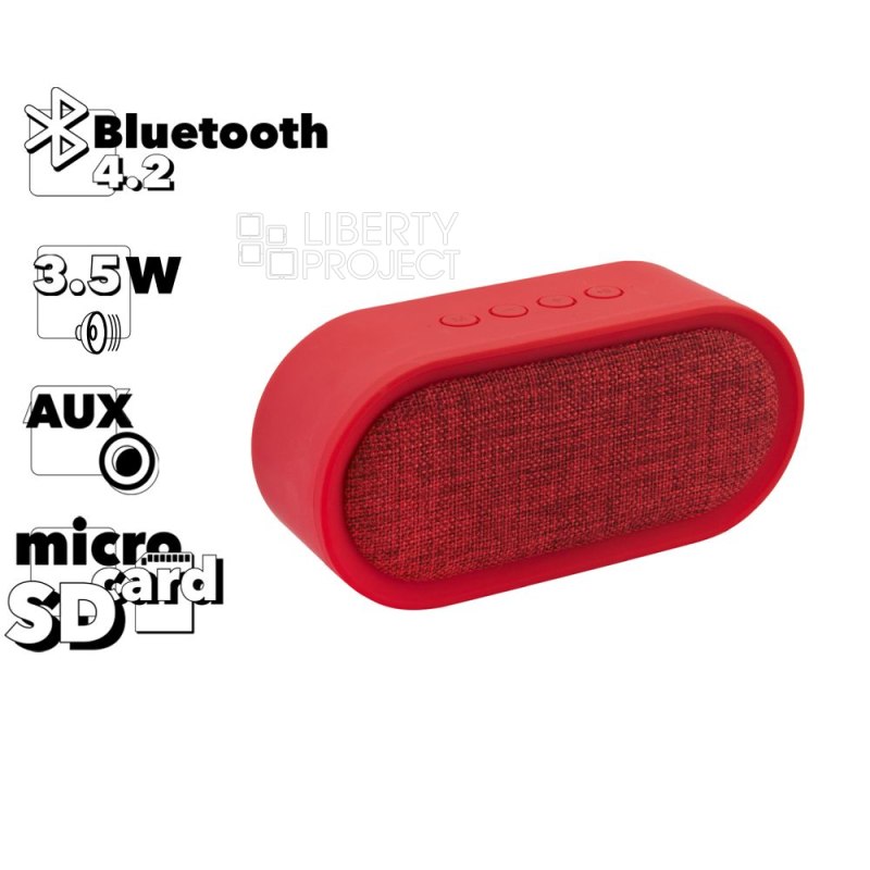 Bluetooth колонка REMAX RB-M11 BT4.2, 3.5W, AUX/microSD (красный)