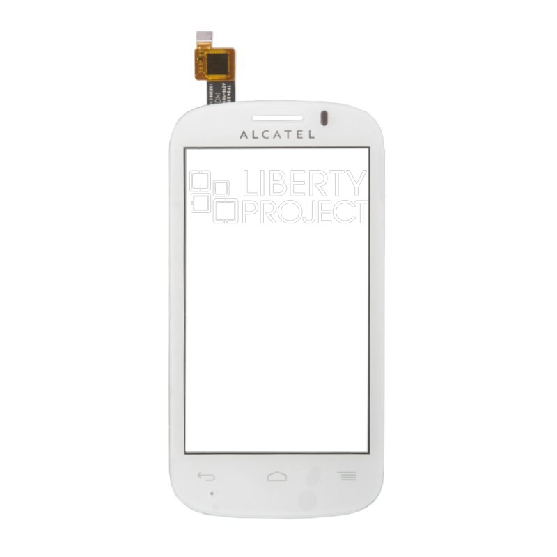 Тачскрин для Alcatel Pop C3 4033D/4033/4033A/4033E/4033X (белый)