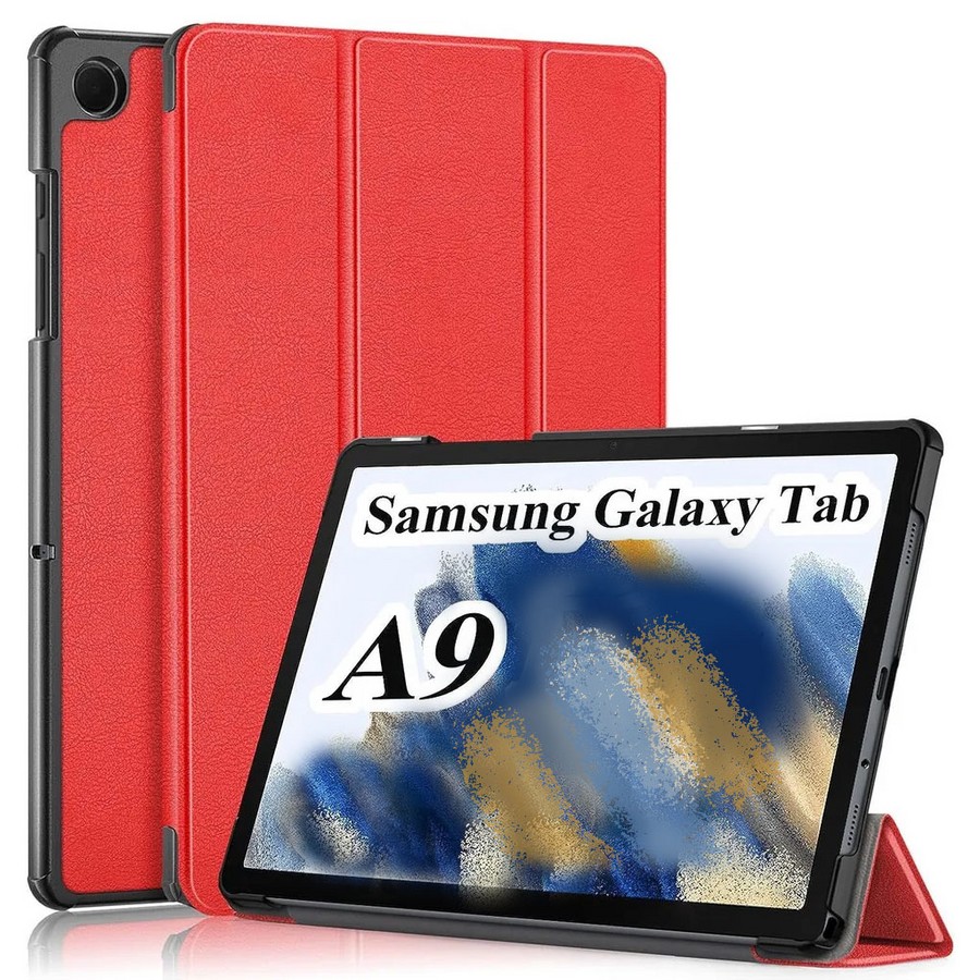 Чехол-книга Fashion Case для планшета Samsung Tab A9+ 2023 красный