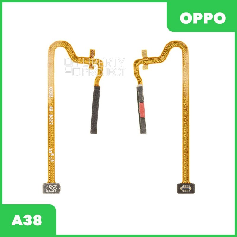 Шлейф/FLC OPPO A38 (CPH2579) сканер отпечатка пальца (черный)