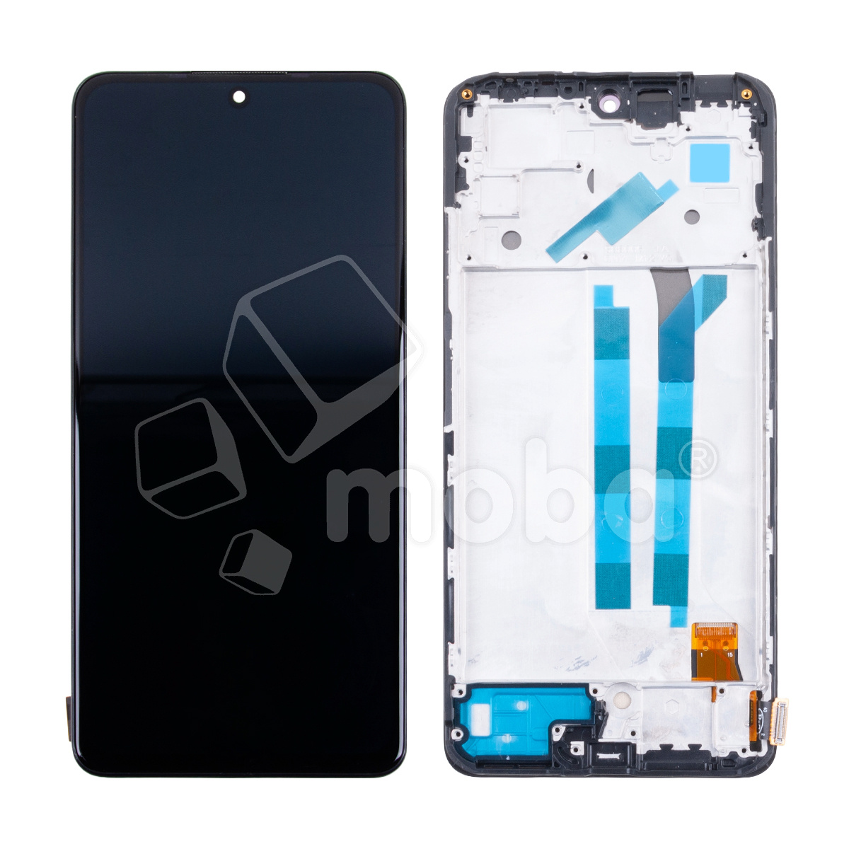 Дисплей для Xiaomi Redmi Note 11 Pro 4G/5G/Poco X4 Pro 5G (2201116TG/2201116SG/2201116PG) модуль с рамкой Черный - (OLED)