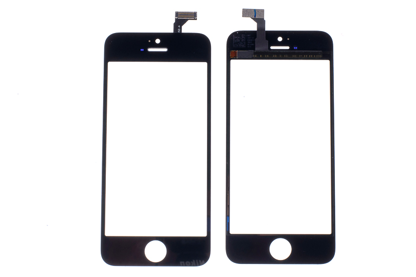 Тачскрин (сенсорное стекло) для iPhone 5 черный