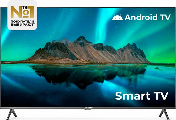 50" Телевизор Hartens 50QLED11B-PA25 4K UHD, QLED, Direct LED, SmartTv, Bluetooth, Wi-Fi YaOS (EAC)