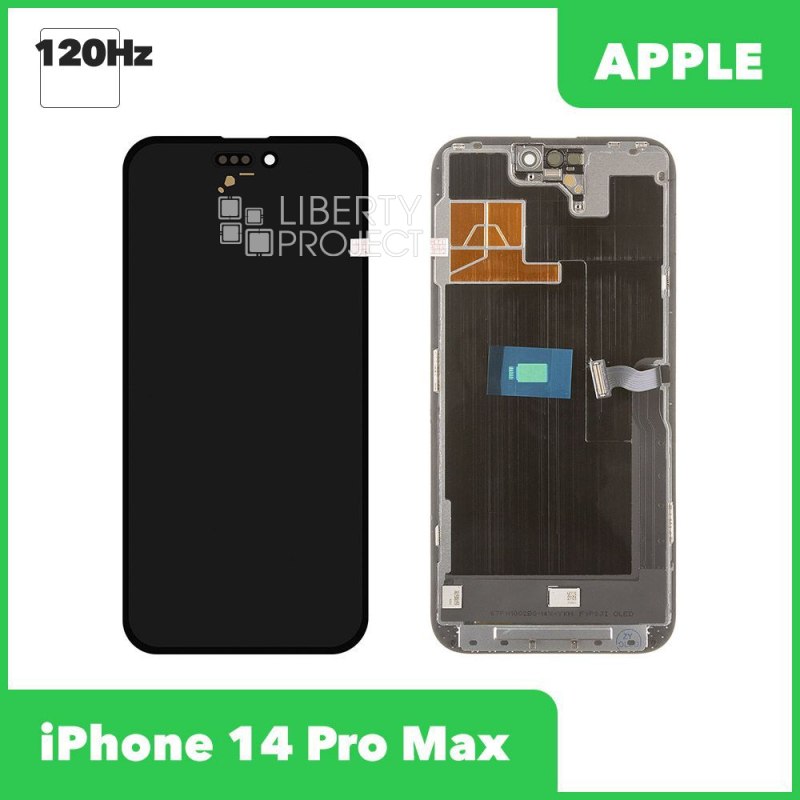LCD дисплей для Apple iPhone 14 Pro Max (черный) матрица ZY OLED 120HZ