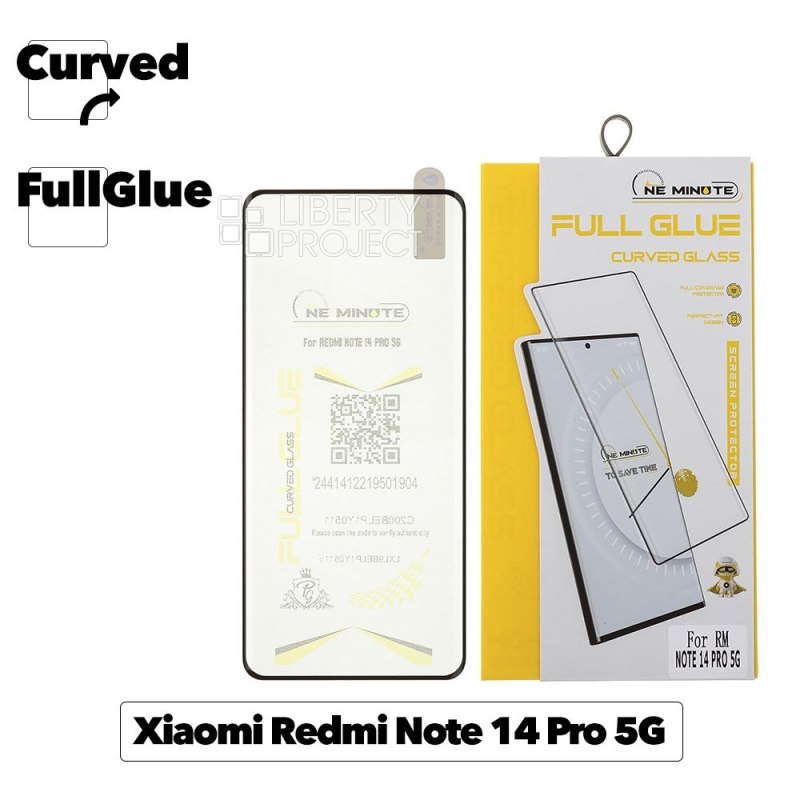 Защитное стекло "One Minute" для Xiaomi Redmi Note 14 Pro 5G