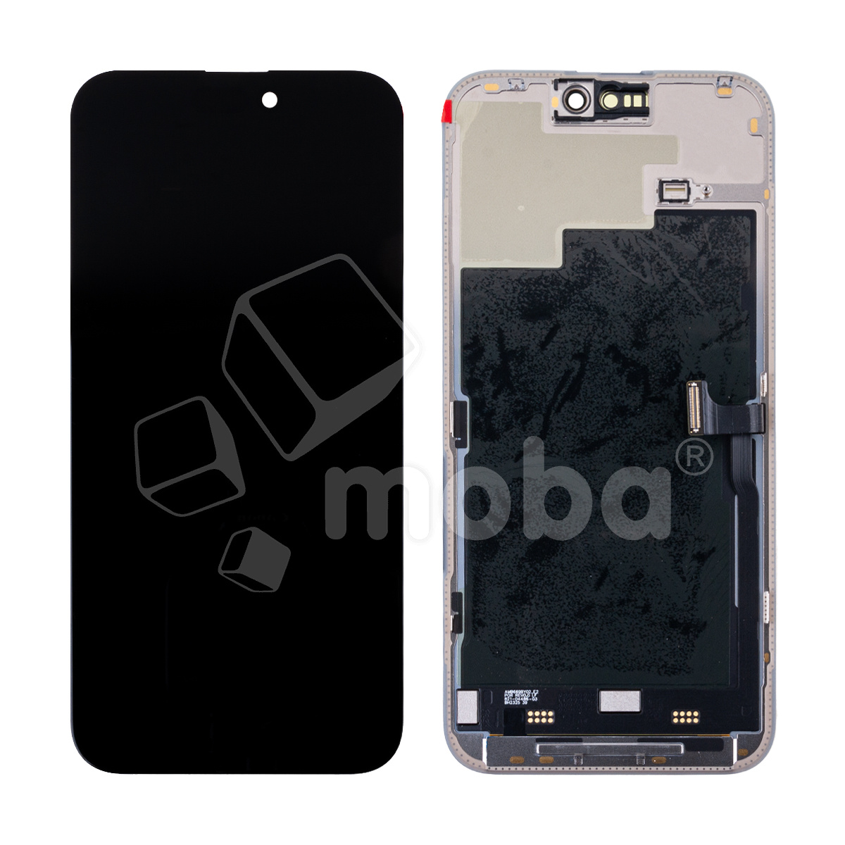 Дисплей для iPhone 15 Pro Max (A3106) в сборе с тачскрином Черный - OR100 (Снятый, без ремонта)
