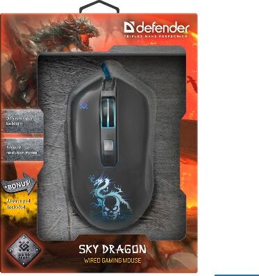 Мышь DEFENDER (52090) Sky Dragon GM-090L