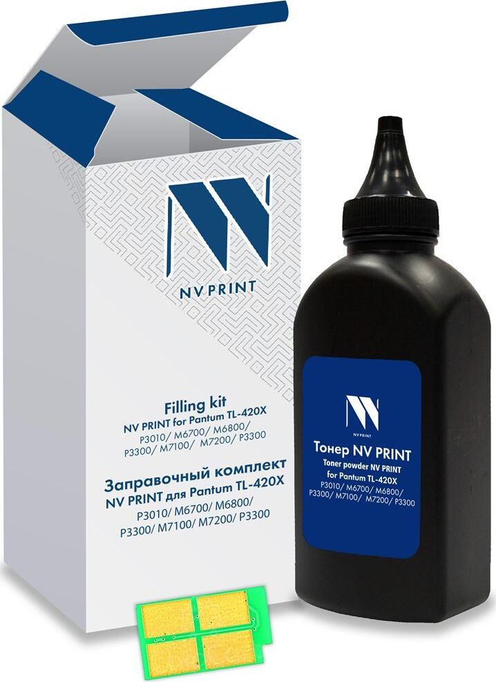 Комплект заправочный NV PRINT NV-ZKTL-420X черный