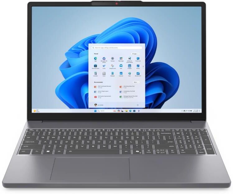 Ноутбук LENOVO 15.3" IdeaPad Slim 3 5AHP10 Ryzen 5 8540U/16Gb/512Gb SSD/No OS/Luna Grey (83KA0015RK)