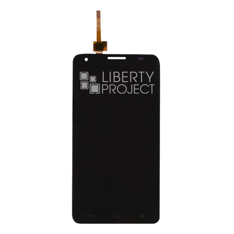 LCD дисплей для Huawei Honor 3X G750 с тачскрином (черный)
