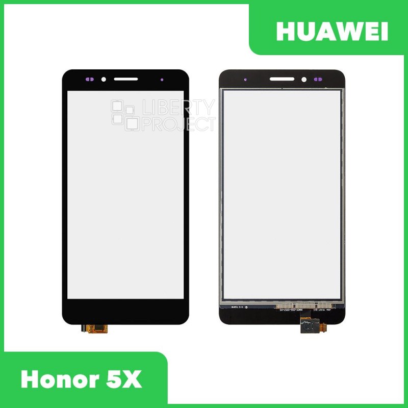 Тачскрин для Huawei Honor 5X (KIW-L21) (черный)