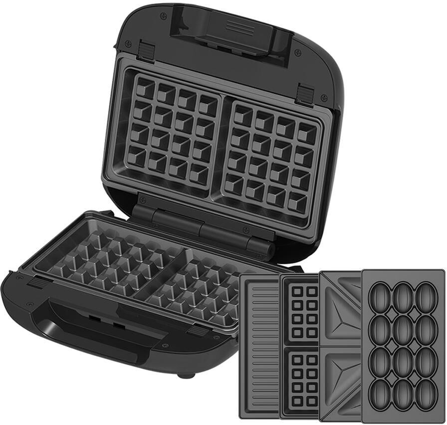 Прибор для выпечки BQ ST2009 Black-Steel 4 in 1