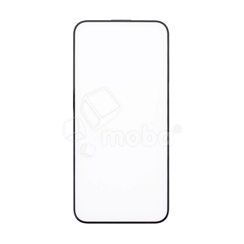 Защитное стекло с сеткой динамика для iPhone 15 Plus Черный