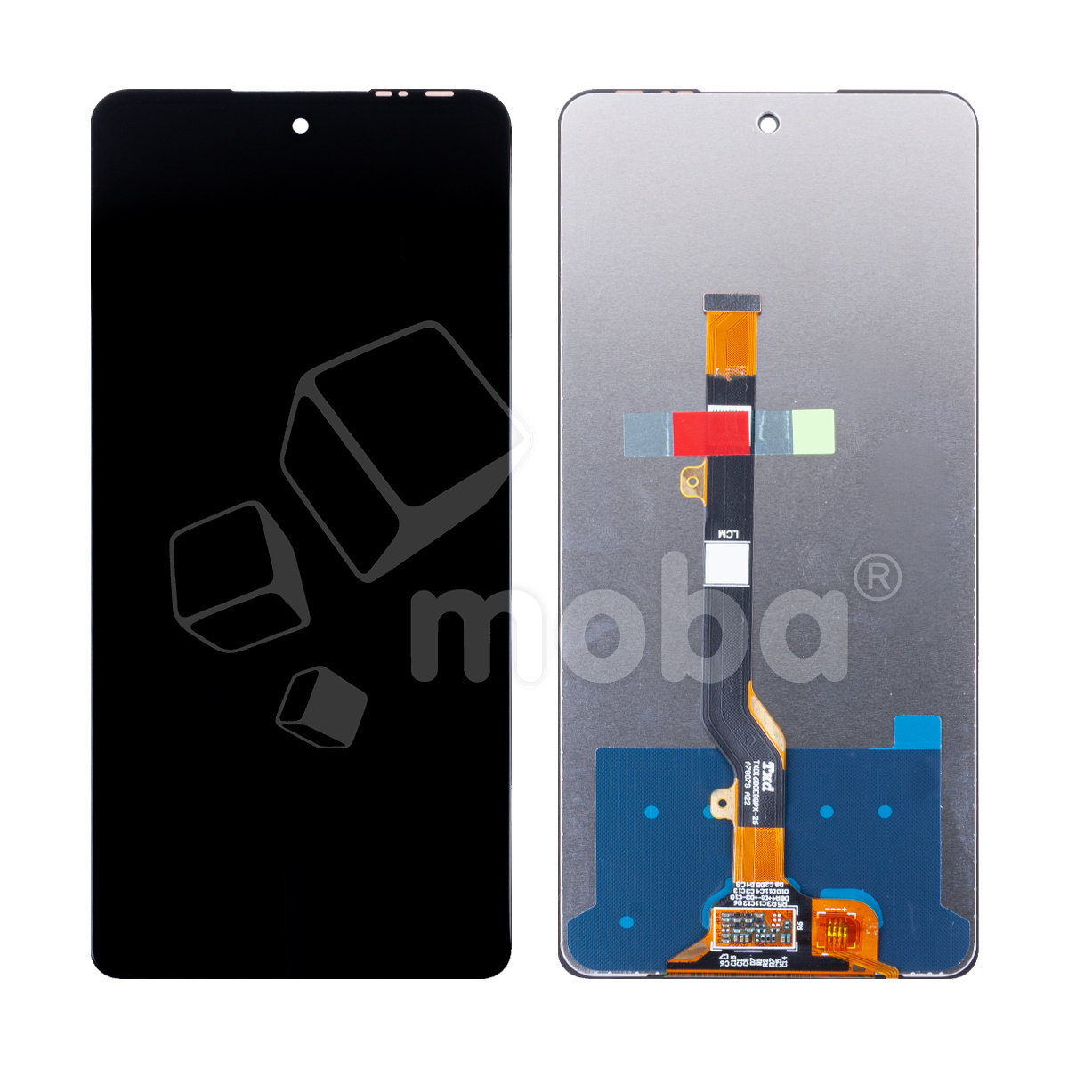 Дисплей для Tecno Pova 5 (LH7n) в сборе с тачскрином Черный - OR (Full HD, 300 Кд/м2, 120 Гц)