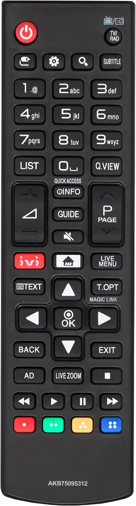 Пульт Huayu AKB75095312 для телевизора LG